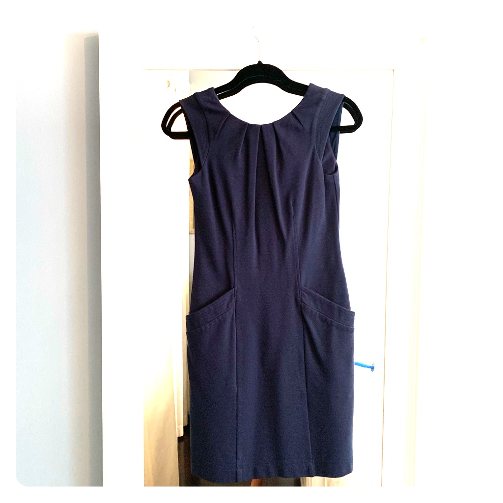 Mini Bcbg Navy Dress!